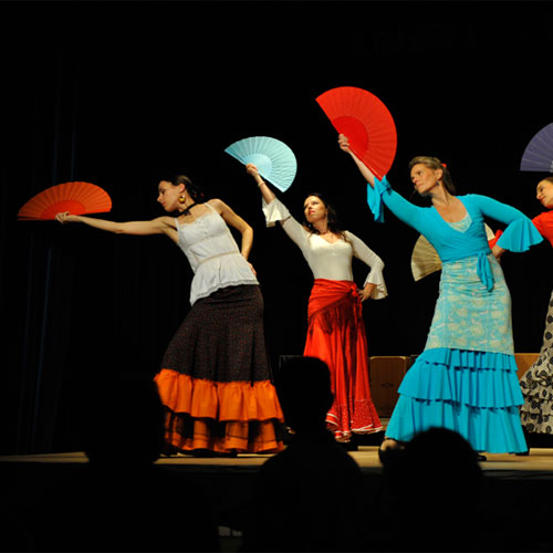 #Foto Schüler-Aufführung Rueda Flamenca